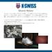 K�ESWISS �����Y �T���_�� �N�b�V���� �C���\�[�� ���O�� ���̌`�� ���� �P�[�X�C�X KSM0057 ���������yFT�z �֘A�摜1