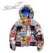 ����̵�� ��� ���㥱�å� �ޥ�����顼 Supreme ����ץ꡼�� Madras Reversible WINDSTOPPER Puffer Jacket SS23J34 L XL