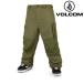  Япония стандартный товар одежда для сноуборда брюки Volcom VOLCOM NWRK BAGGY PANT MIL-Military G1352409 MEN'S мужской мужчина 23-24
