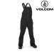 Япония стандартный товар одежда для сноуборда брюки Volcom VOLCOM SWIFT BIB OVERALL BLK-Black H1352406 WOMEN'S женский женщина bib комбинезон 23-24