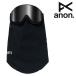  Япония стандартный товар сноуборд защита горла "neck warmer" Anon ANON MFI WOOL NECKWARMER Black мужской женский 24-25