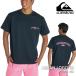  Япония стандартный товар короткий рукав футболка Quick Silver QUIKSILVER URBAN LOGO SS BLK QLY262010 Rush Guard мужской 