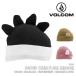  Япония стандартный товар сноуборд шляпа Volcom VOLCOM SNOW CREATURE BEANIE Black*Bronze*Mesa Rose Kids ребенок 25-26