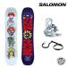  Япония стандартный товар сноуборд 2 позиций комплект Salomon SALOMON TEAM PACKAGE команда упаковка Kids Youth ребенок 26-27