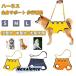  dog Harness nursing for Harness whole body support walking assistance small size dog medium sized dog . dog . dog front pair rear pair assistance for pets walking assistance Harness dog for Harness removal and re-installation easy adjustment possibility 