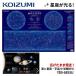  Koizumi 2025 год настольный коврик .... ... ученик начальной школы. иллюстрированная книга NEO звезда . звезда сиденье / космос YDS-685SU двусторонний прозрачный коврик deskmat. чуть более стол koizumi