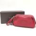 GUCCI Gucci [lay1665D] Inter locking кожа сумка 308634 бахрома мелкие вещи cosme сумка сумка красный женский Италия производства VA