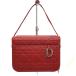  превосходный товар Christian Dior Christian Dior косметичка kana -ju красный box type стежок D Logo ручная сумочка RLV2492M