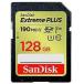 SanDisk SanDisk Extreme PLUS SDXC UHS-I карта 128GB SDSDXWA-128G-JBJCP [Class10 /128GB] SDSDXWA128GJBJCP