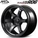 MID MID RACING R06 4�{Set �N���X�^���u���b�N 8.5J-18�C���` 5��/PCD100+45