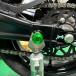  Kawasaki ZX-4R ZX-4RR Ninja ninja подставка на крюк задний болт алюминиевый CNC винт задний подставка на крюк винт модель Stand Up детали 