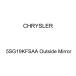 ���¹�͢���ʡ� Genuine Chrysler 5SG19KFSAA Outside Mirror