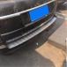 ¹͢ʡ Black Silver Stainless Steel Rear Outside Bumper Plate Cover for