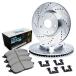 ¹͢ʡ R1 Concepts Front Brakes and Rotors Kit |Front Brake Pads| Brake