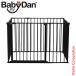  baby Dan - -s торцевая дверь XL квадратное торцевая дверь комплект черный чёрный sk одежда дровяная печь камин детский манеж дверь дверь 