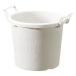  Yamato plastic pot * planter Glo u container 350*300*H287mm capacity 11.0L 30 type white 