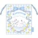  Sanrio мешочек Cinnamoroll H21×W18cm товары сумка лента ga- Lee sinamon молоко sina Monroe ru синий голубой в клетку сумка герой лимон 