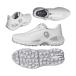 �A�f�B�_�X Adidas �R�[�h�J�I�X 27 �{�A ���f�B�[�X �X�p�C�N���X�V���[�Y KI1390 �z���C�g/�V���o�[ 2026