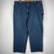  б/у одежда Carhartt Carhartt Denim брюки painter's pants рабочая одежда большой размер ji- хлеб Work большой размер w46 L30b люмен z
