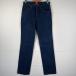  б/у одежда Wrangler Wrangler Denim брюки голубой Denim джинсы ji- хлеб распорка монета карман тонкий Fit w30 L34 темно синий мужской 