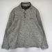 б/у одежда Eddie * Bauer Eddie Bauer свободный стрейнер половина кнопка тянуть over one отметка вышивка Logo XL серый серия мужской 