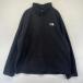  б/у одежда The * North Face THE NORTH FACE футболка половина Zip one отметка Logo тянуть over большой размер 2XL оттенок черного мужской 