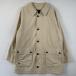  б/у одежда 80's/80 годы Vintage Burberry zBurberrys пальто с отложным воротником noba проверка Zip средний длина весеннее пальто 52 бежевый 