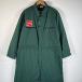  б/у одежда 80's/80 годы Vintage Uni togUnitog USA производства длинный рукав комбинезон Work рабочая одежда большой размер Coca Cola с хлопком LARGE REGULAR зеленый 