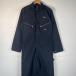  б/у одежда Dickies Dickies длинный рукав комбинезон все в одном Work рабочая одежда one отметка Logo предприятие Logo вышивка задний принт S темно-синий мужской 