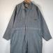  б/у одежда 80's/80 годы Vintage Oshkosh OSHKOSH USA производства длинный рукав комбинезон все в одном "в елочку" неиспользуемый товар 54 серый серия 