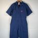  б/у одежда Dickies Dickies короткий рукав комбинезон все в одном Work рабочая одежда one отметка Logo . карман темно-синий серия мужской 