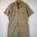  б/у одежда Dickies Dickies короткий рукав комбинезон все в одном Work рабочая одежда one отметка Logo . карман оттенок бежевого мужской 