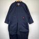  б/у одежда Dickies Dickies комбинезон Work комбинезон Zip все в одном карман большой размер 3XL темно-синий серия мужской 