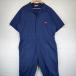  б/у одежда Dickies Dickies комбинезон Work one отметка Logo все в одном рабочая одежда короткий рукав Zip . карман 48 темно-синий серия мужской 