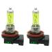 WerFamily H11 55W Fog Light Bulbs Halogen Xenon HID Golden Yellow Replacement w case (Pack of 2)¹͢