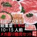 メガ盛り焼肉セット 10~15人前 今なら豚バラ300gおまけ！A