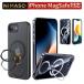 �y10%�N�[�|���zNIMASO iPhone 17e/16e�p �P�[�X  �����h�~ 360����]�X�^���h ���c���� �ϏՌ� ������ ���C�����X�[�d�Ή� �A�C�t�H��16e�p �P�[�X 6.1�C���`