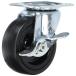  Hammer литейщик (Hammer Caster) G серии поворот тип резина колесо 75mm стопор есть 415G-R75