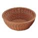 Todai PP ротанг круглый корзина Brown 30 type 