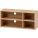  не 2 торговля (Fujiboeki) TV подставка ТВ-тумба ширина 89× глубина 29.5× высота 42cm натуральный 32 type соответствует под дерево розетка дыра есть сборка товар 