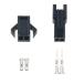 100 комплект коннектор sm 2pin pitch самка . самец housing. терминал sm-2p sm-2r jst 2 sm2.54