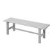  сад тормозные колодки (Gardenmaster) алюминиевая скамья ширина 120× глубина 36× высота 40cm сад bench сад стул веранда балкон легкий 