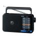  Elpa (ELPA) AM/FM портативный радио большой громкость . можно слушать большой 9cm динамик ER-H100