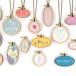 7 комплект Mini вышивка рамка-оправа вышивка обруч из дерева круглый &. круглый DIY изделие прикладного искусства аксессуары детали колье для симпатичный оборудование орнамент подарок 