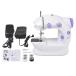 WENMILY швейная машина портативный швейная машина Mini Home 2s красный 2 скорость, compact швейная машина начинающий предназначенный электрический швейная машина (DIY) японский язык инструкция имеется 