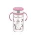  Ricci .ru(Richell)a прозрачный .... кружка с соломинкой R 320 розовый 1 шт 320ml 7 месяцы 