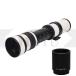 JINTU 420-1600mm f / 8.3 HD manual телеобъектив + 2 раз телеобъектив D600 D610 D700 D750 D800 D80
