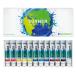  turner цвет (Turner Color) акрил гуашь 3 вид дизайн earth 12 -цветный набор AG12ER 11ml