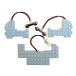 BRIGHTZ Accord Tourer CW1 CW2 LED свет в салоне 3PC [ ROOM-LAMP-046 ] CW W1 W2 1 2 Accord 