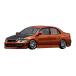 BM CREATIONS 1/64 Mitsubishi Lancer Evo.VII custom orange JDM LHD конечный продукт 64B0131